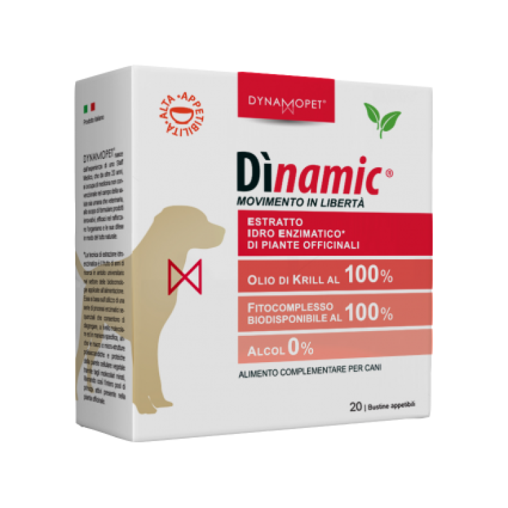 Dynamopet Dìnamic Movimento In Libertà Food supplement 20 sachets x2,5ml