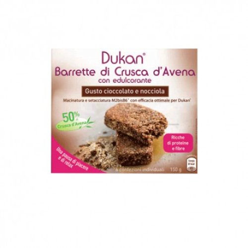 Dukan Oat Bran Chocolate Hazelnut Bar 150g