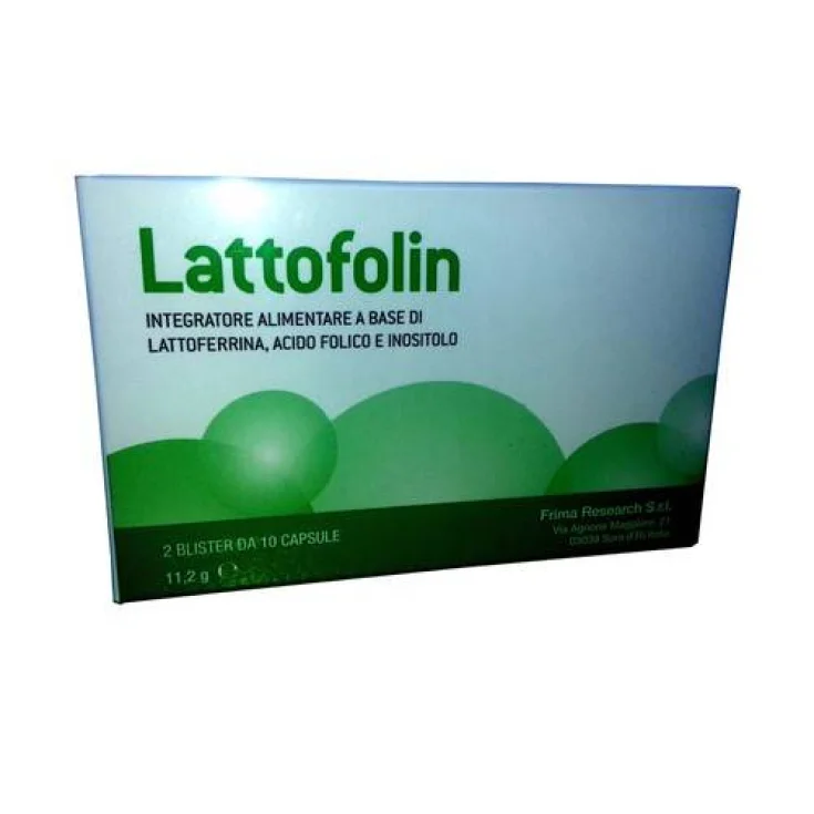 Frima Research Lattofolin Food Supplement 20 Capsules of 560mg