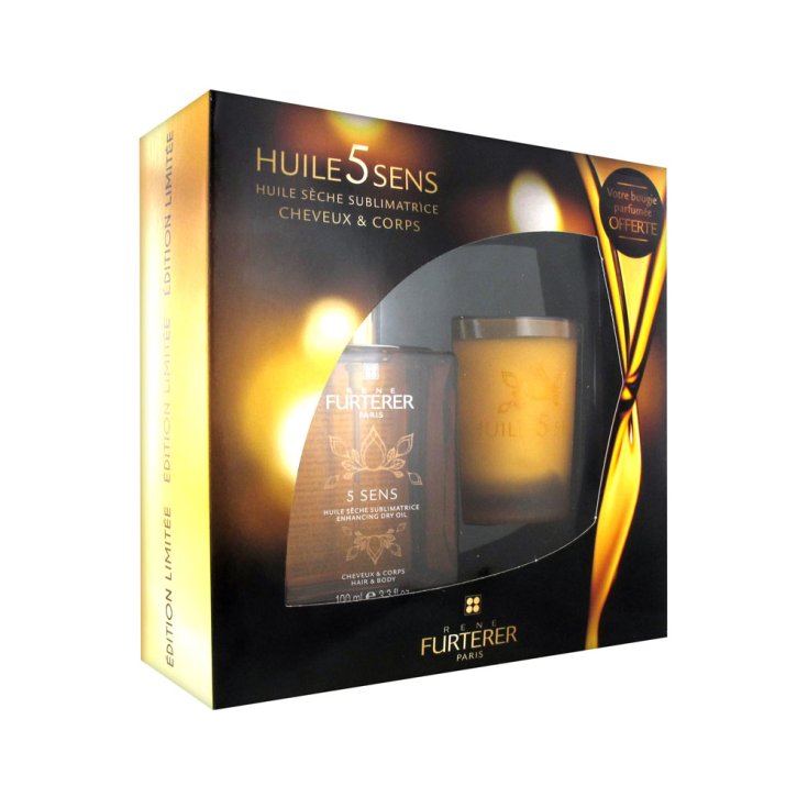 Rene Furtrer 5 Sense Oil Box + Free Candles