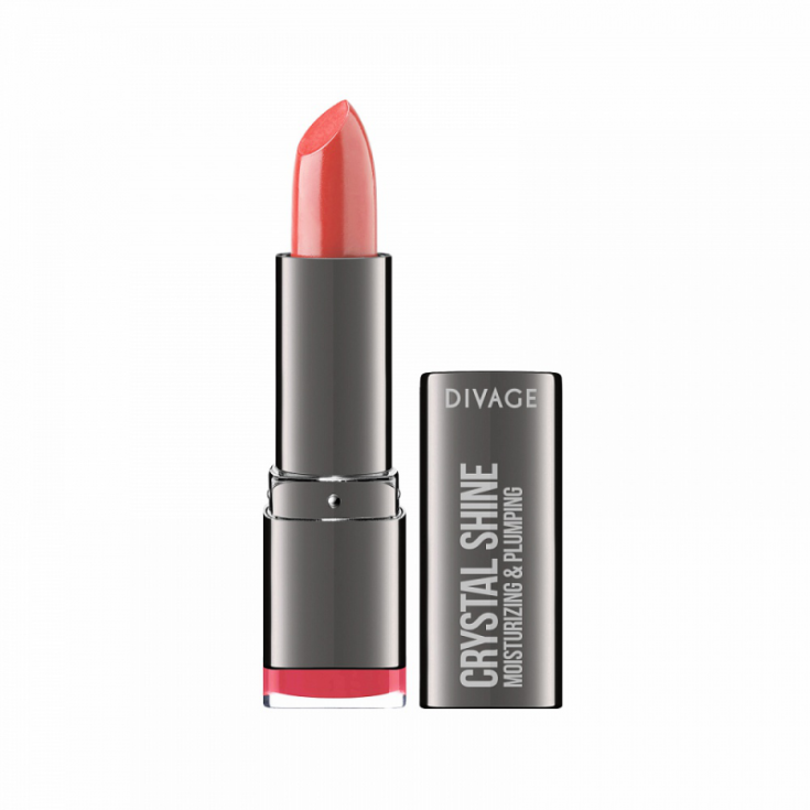 Divage Crystal Shine Silky and Light Lipstick 02 Sunny Coral