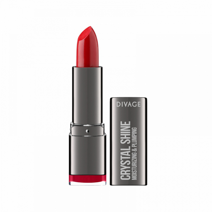 Divage Crystal Shine Silky and Light Lipstick 18 Pure Red