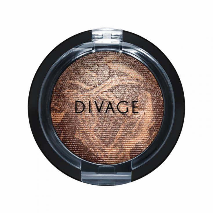 Divage Color Sphere Baked Eyeshadow 12 Satin Trendy Brown