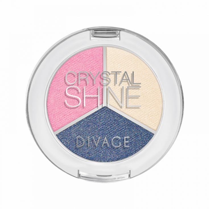 Divage Crystal Shine Luminous Eyeshadow 02 Sparkling Rose Champ
