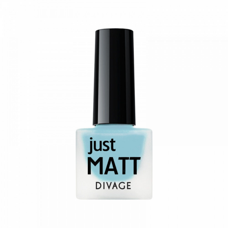 Divage Just Matt Matt 13 Light Blue Nails