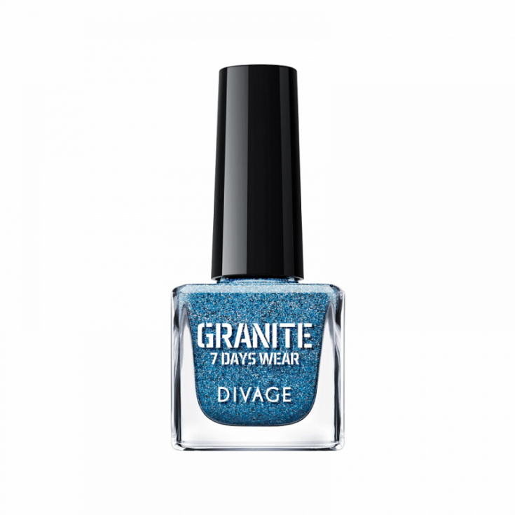 Divage Granite Granite Effect Nail Polish 05 Blue