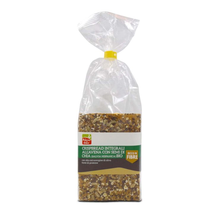 Organic Whole Grain Oat Chia Crispbread 200g