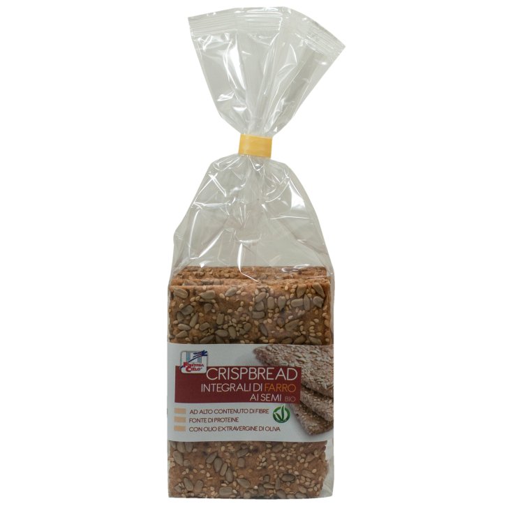 Wholemeal Spelled Crispbread With Seeds 200g