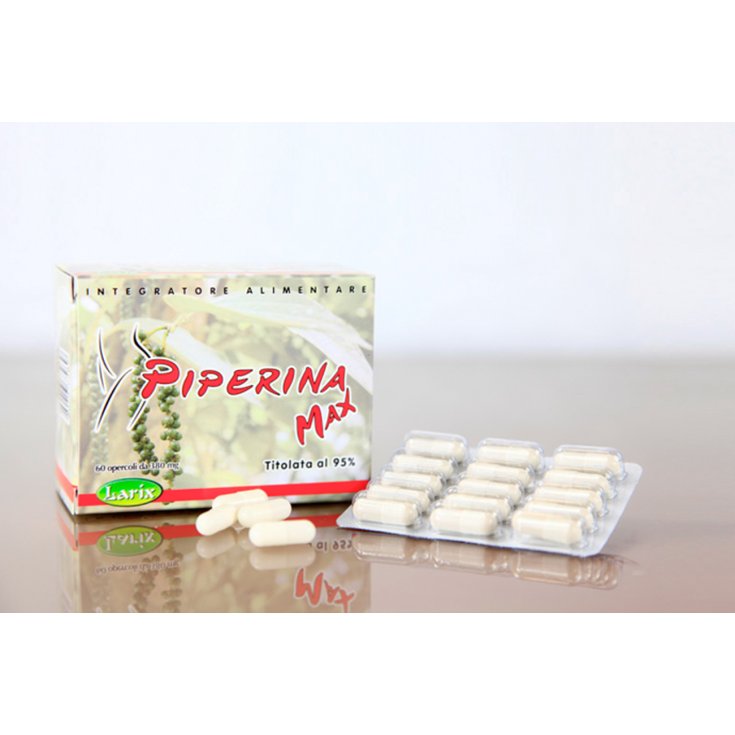 Piperina Max Food Supplement 60 Capsules