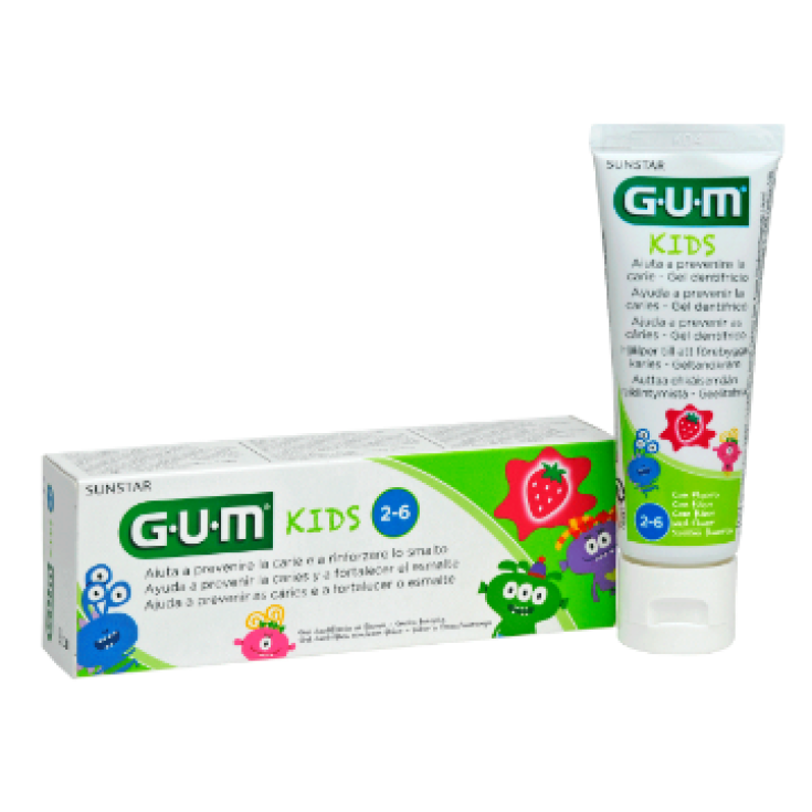 Sunstar Gum Paste To Bake With Strawberries From 2 To 6 Years 50ml