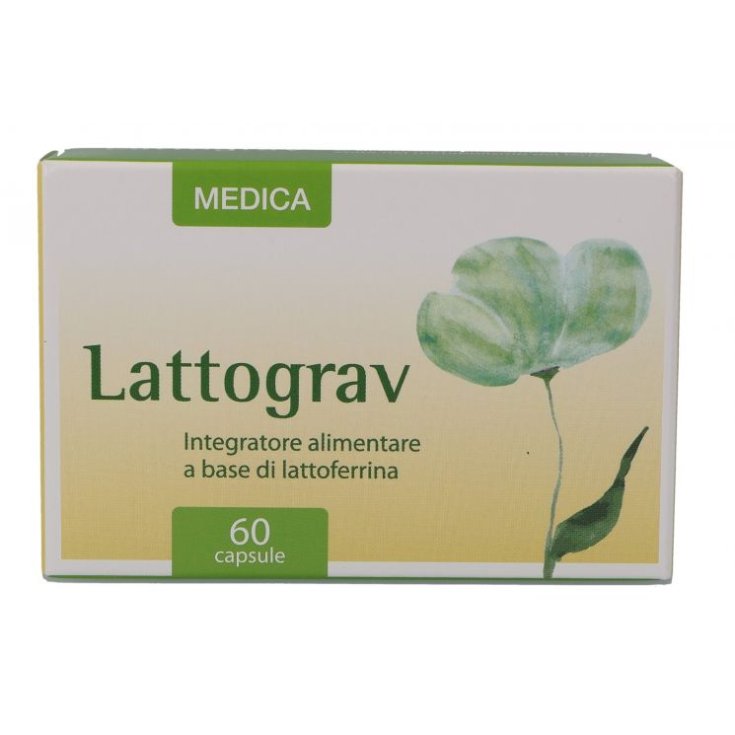 Lattograv Food Supplement 60 Capsules
