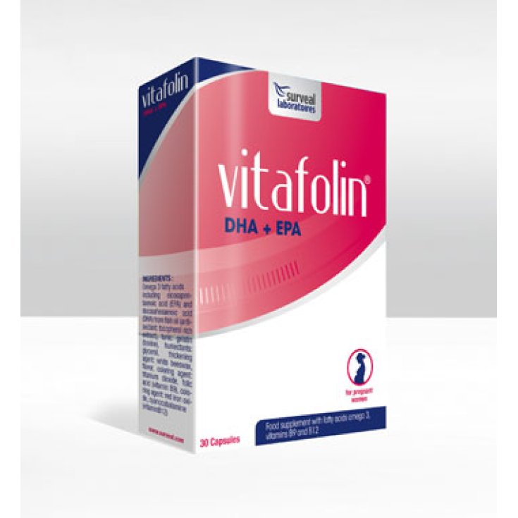 Vitafolin Food Supplement 30 Capsules