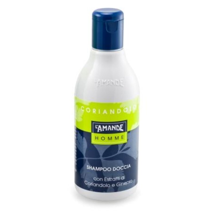 L'Amande Homme Coriander Shower Shampoo 200ml