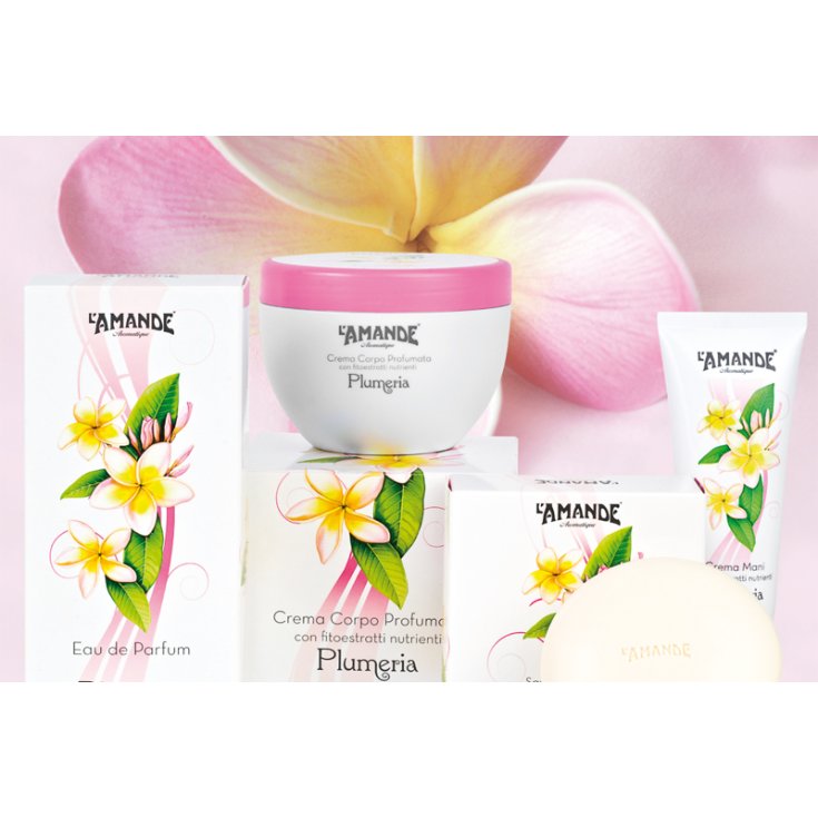 L'amande Plumeria Scented Soap 100g