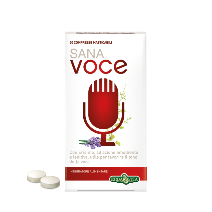 ErbaVita Line Sana Voce Sana Voce 30 Tablets