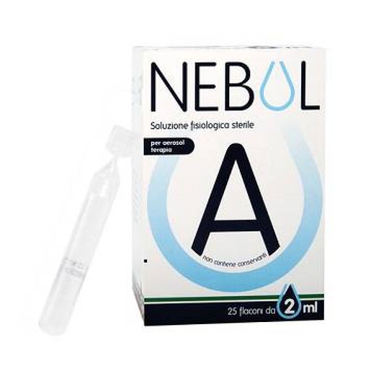 Nebul Physiological Solution 25 Bottles x2ml
