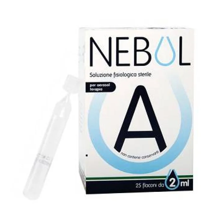 Nebul Physiological Solution 25 Bottles x2ml