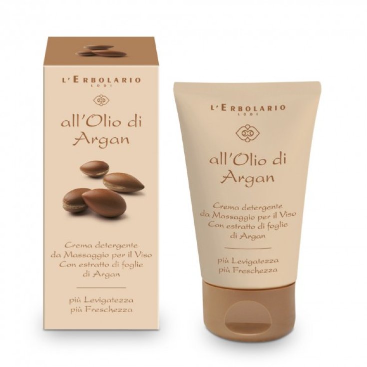 L'Erbolario with Argan Oil Cleansing Massage Cream for the Face 125ml