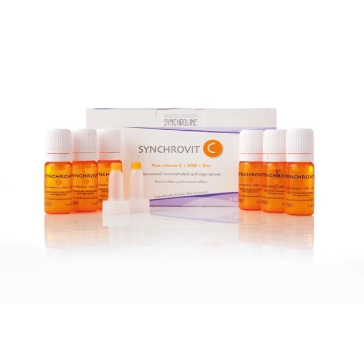 Synchroline Synchrovit C Anti Age Serum 6 Bottles Of 5ml