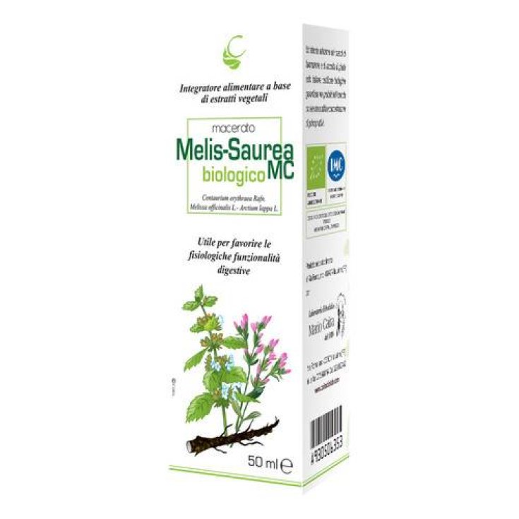 Organic Caira Macerato Melis-Saurea 50ml