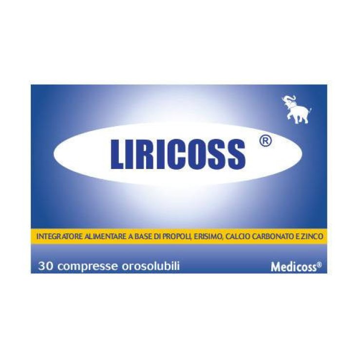 Liricoss Food Supplement 30 Orosoluble Tablets