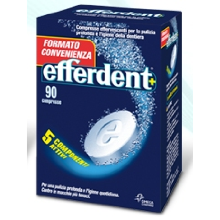 Efferdent Denture Cleaning and Hygiene 90 Effervescent Tablets