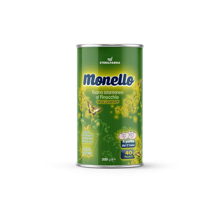 Sterilfarma® Monello® Instant Fennel Herbal Tea 200g