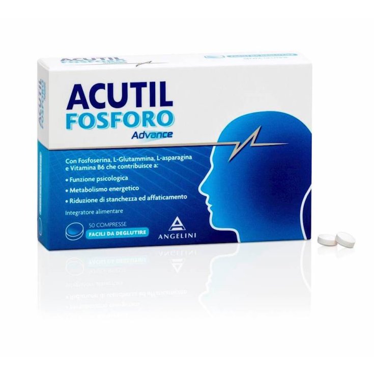 Angelini Acutil Fosforo Advance Food Supplement 50 Tablets