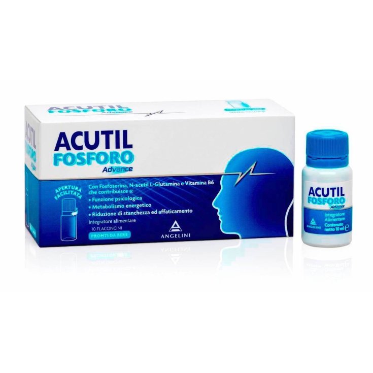 Angelini Acutil Fosforo Advance Food Supplement 10 Vials