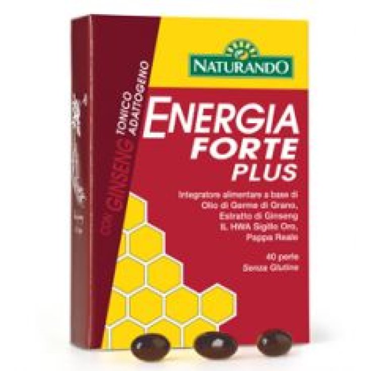 Naturando Energia Forte Plus Food Supplement 40 Pearls