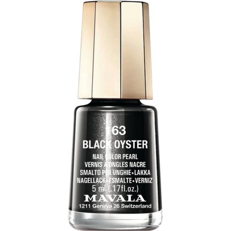 @MAVALA ENAMEL 163 BLACK OYSTER