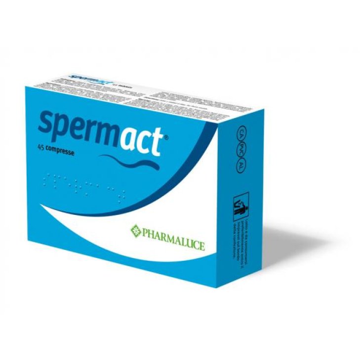 Pharmaluce Spermact Food Supplement 45 Capsules