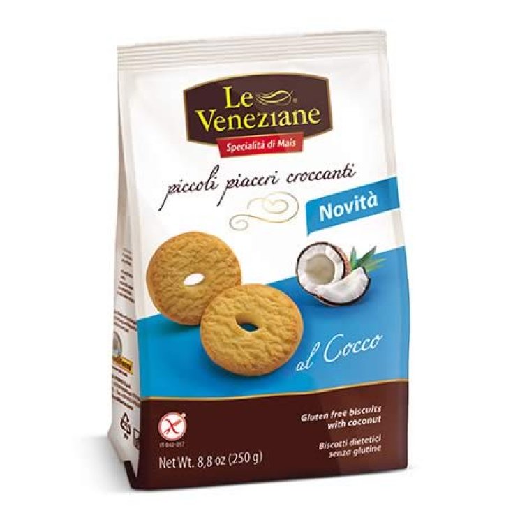 Le Veneziane Gluten Free Coconut Biscuits 250g