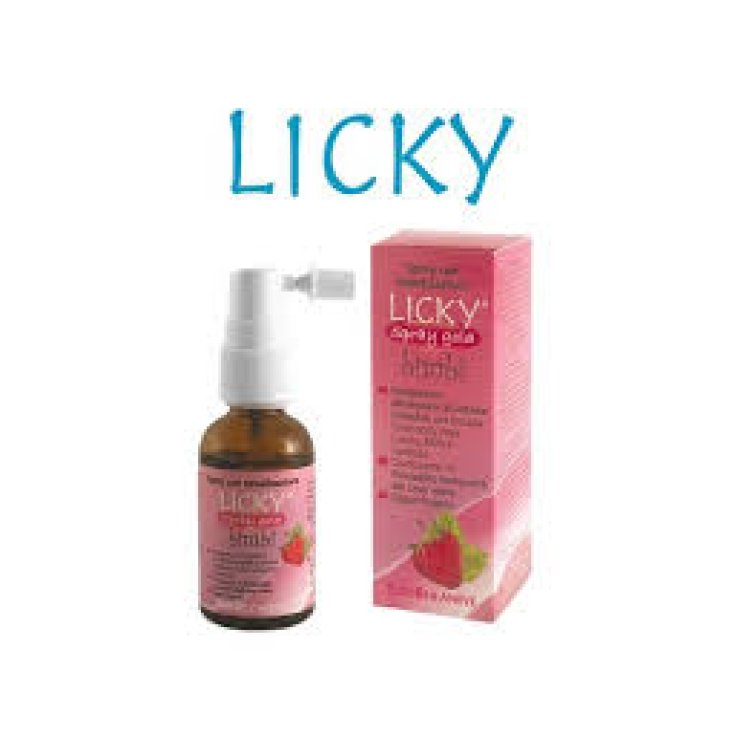 Fitobucaneve Licky Spray Throat Children Strawberry Flavor 30ml