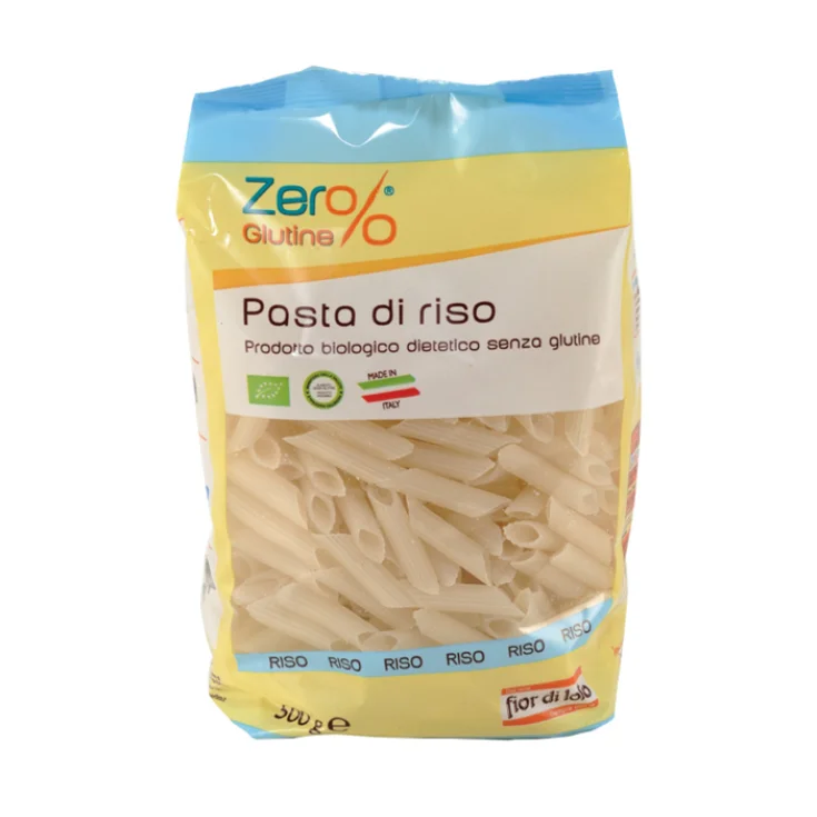 Zero% Gluten Organic Rice Penne 500g