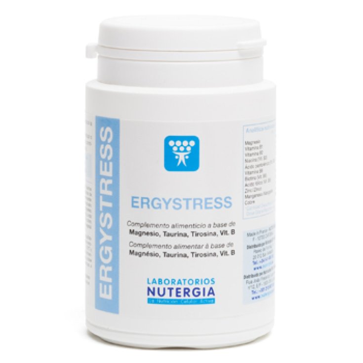 Nutergia Ergystress Laboratories Food Supplement 60 Capsules