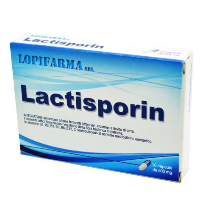 Lactisporin Food Supplement 10 Capsules