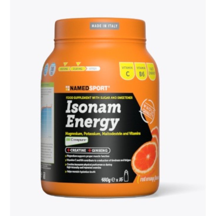 Isonam Energy Lemon Food Supplement 480g