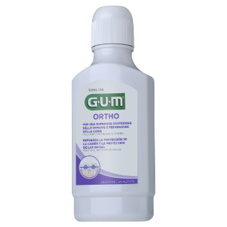 Sunstar Gum Ortho Alcohol-Free Mouthwash 300ml