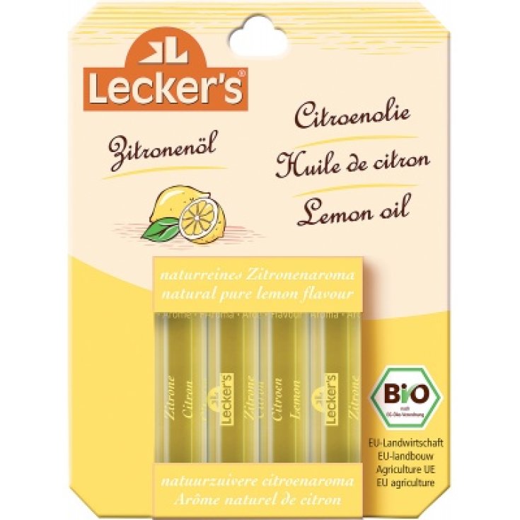 Lecker's Organic Lemon Natural Aroma 8ml