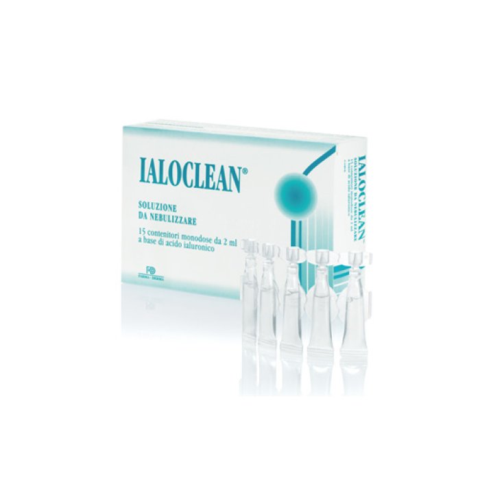 Farma-Derma Ialoclean® Sterile Solution To Nebulize 15 Bottles 2ml