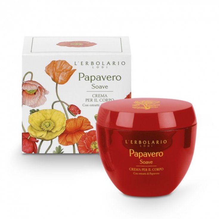L'Erbolario Papavero Soave Body Cream 200ml