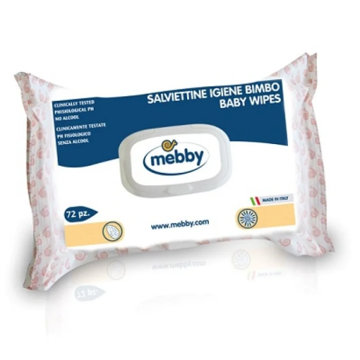 Mebby Baby Hygiene Wipes 72 Wipes