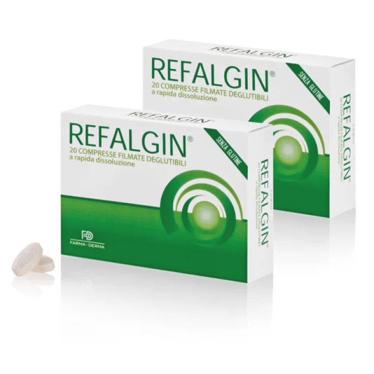 Refalgin Tablets Food Supplement 20 Tablets of 1.3g