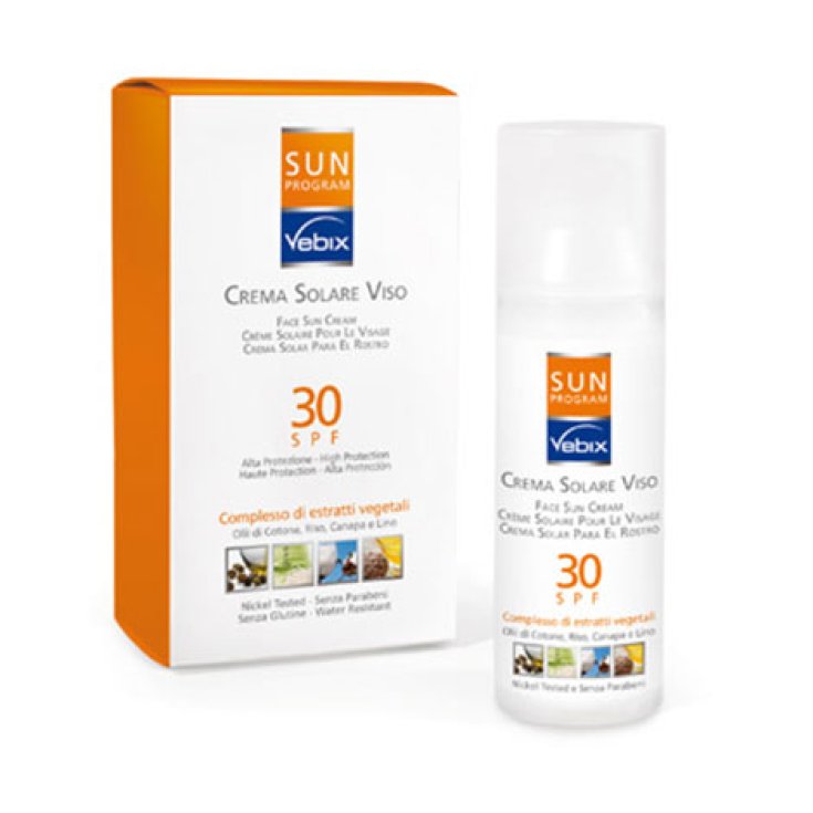 Vebix Sun Program Facial Sun Cream Spf30 50ml