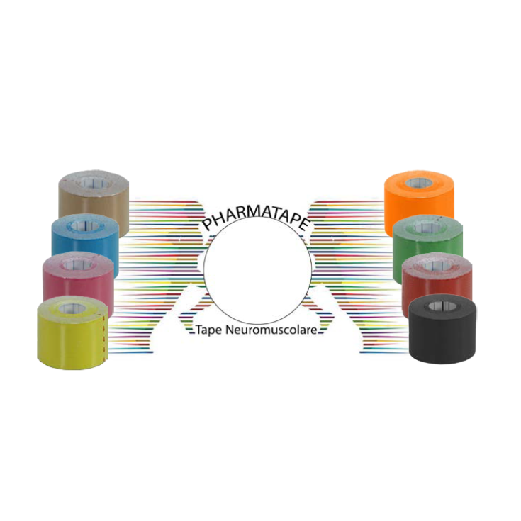 Pharmatape Neuromuscular Tape Patches Spool 5x5cm Green