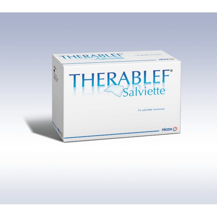 Nicox Therablef Disposable Eye Wipes 14 Pieces