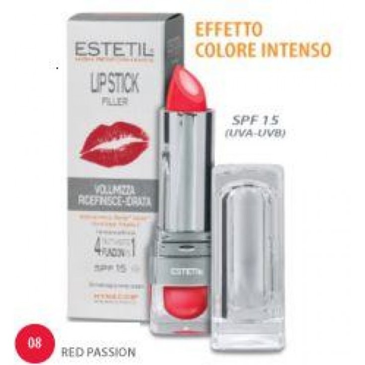 Estetil Lip Stick Filler Color 08 Red Passion