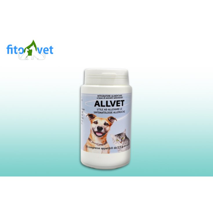 Pharmafit Allvet Food Supplement For Dogs And Cats 30 Tablets