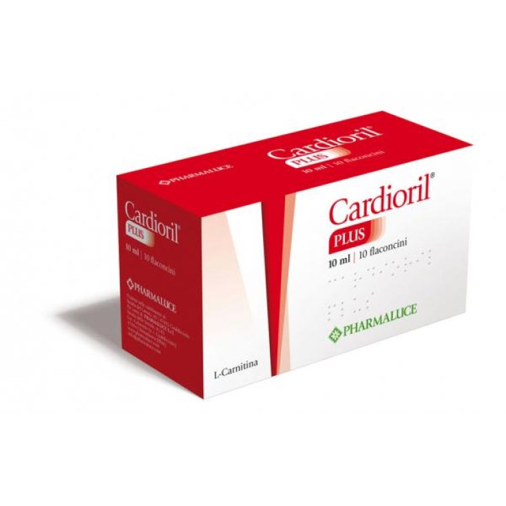 Pharmaluce Cardioril Plus Food Supplement 10 Vials Of 10ml